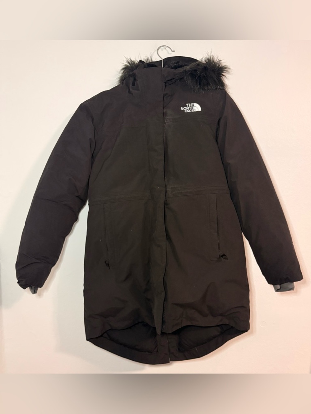 The North Face Girls' Arctic Parka Waterproof Winter Jacket Size Large L 12